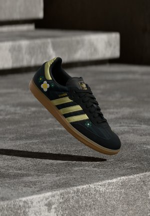 SAMBA OG - Sneakers laag - core black/gold metallic