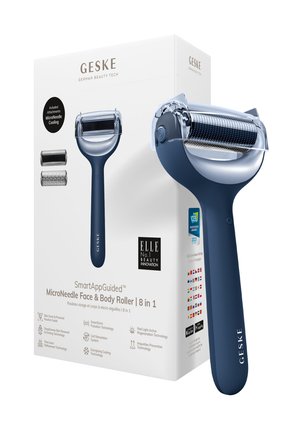 MICRONEEDLE FACE BODY ROLLER | 8 IN 1 | SMARTAPPGUIDED - Accessoires soin du corps - midnight