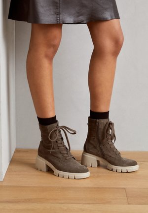 Bottines à plateau - light brown