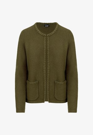 GOLDNER, STRICKJACKE PETITE - Vest - khaki