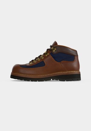 Polo Ralph Lauren ALP MID CUT BOOT - Καθημερινά παπούτσια με κορδόνια - brown