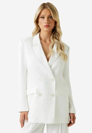 NINA DOUBLE BREASTED - Cappotto classico - white