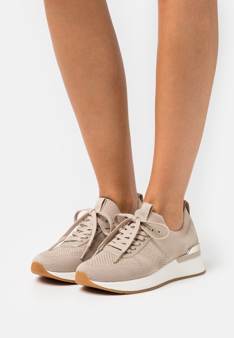 Tamaris Sneakers laag - ivory metallic/crème - Zalando.be