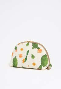 Bimba Y Lola MEDIALUNA GRANDE CACTUS - Toiletti-/meikkilaukku - cactus mini marfil