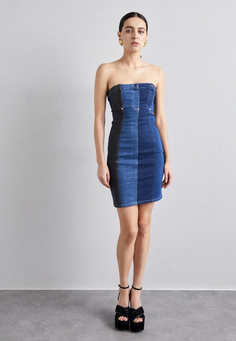 MOSCHINO JEANS DRESS - Denim dress - dark-blue denim - Zalando.co.uk MOSCHINO JEANS DRESS - Denim dress - dark-blue denim - Zalando.co.uk