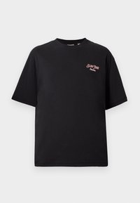 MALIK JIMS OVS SS TEE - T-shirts print - jet black printjet black slim jim