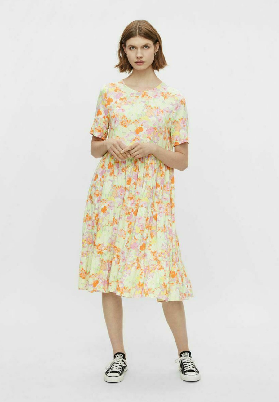 Pieces Vestito estivo - jade lime/verde - Zalando.it