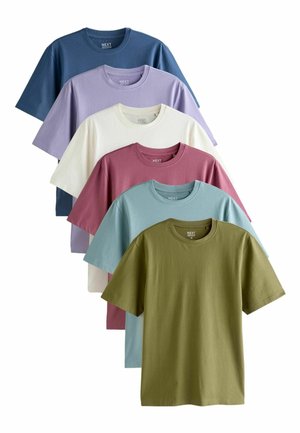 TALL FIT - ESSENTIAL 6 PACK - Tricou basic - multi