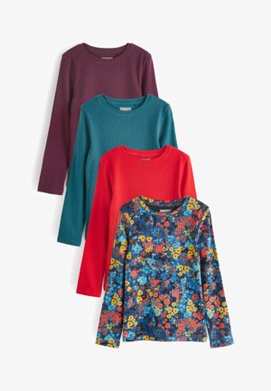 4 PACK LONG SLEEVE - Long sleeved top - purple