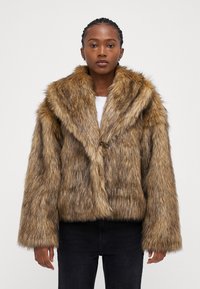 Gina Tricot Petite - Ziemas jaka - brown melange Miniatūras attēls 1