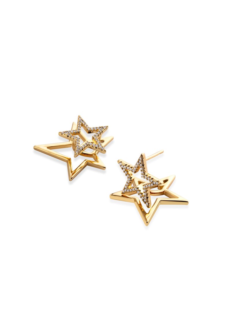 Damen Halsketten | Bellezza By H CRAFTSMANSHIP STAR Ohrringe gold silver/goldfarben - DX56139 Damen Halsketten | Bellezza By H CRAFTSMANSHIP STAR Ohrringe gold silver/goldfarben - DX56139