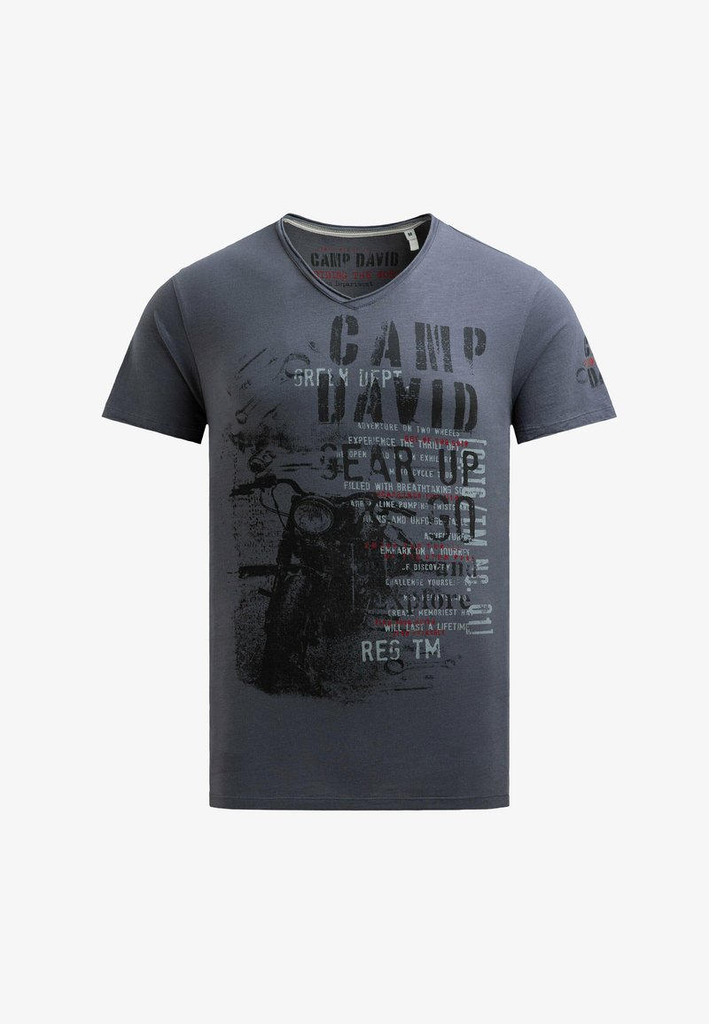 Beeren heren T-Shirt V hals wit Beeren heren T-Shirt V hals wit
