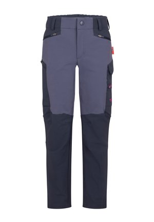 TROLLKIDS, TREKKING PANTS UNISEX - Outdoor trousers - graphite/fresh berry
