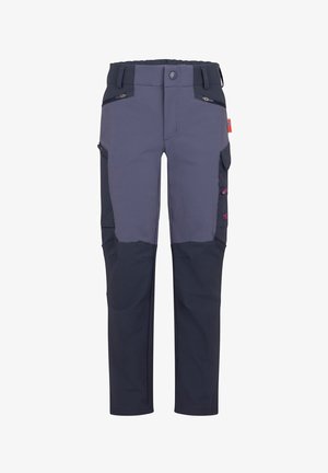 TROLLKIDS, TREKKING PANTS UNISEX - Outdoor-Hose - graphite/fresh berry