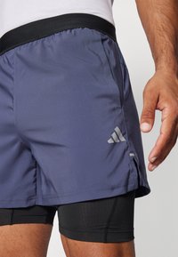 adidas Performance GYM 2-IN-1 - Pantalón corto de deporte - shadow navy