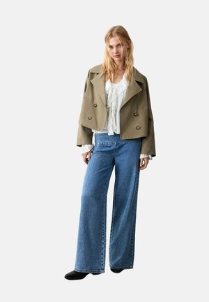 Vaqueros a campana - blue denim