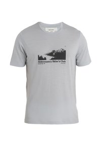 icebreaker MERINO 150 LIGHT WEIGHT TECH LITE II GRAPHIC - T-shirts print - LIGHT GREY