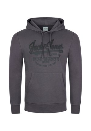 EADRIAN - Felpa con cappuccio - asphalt jack & jones