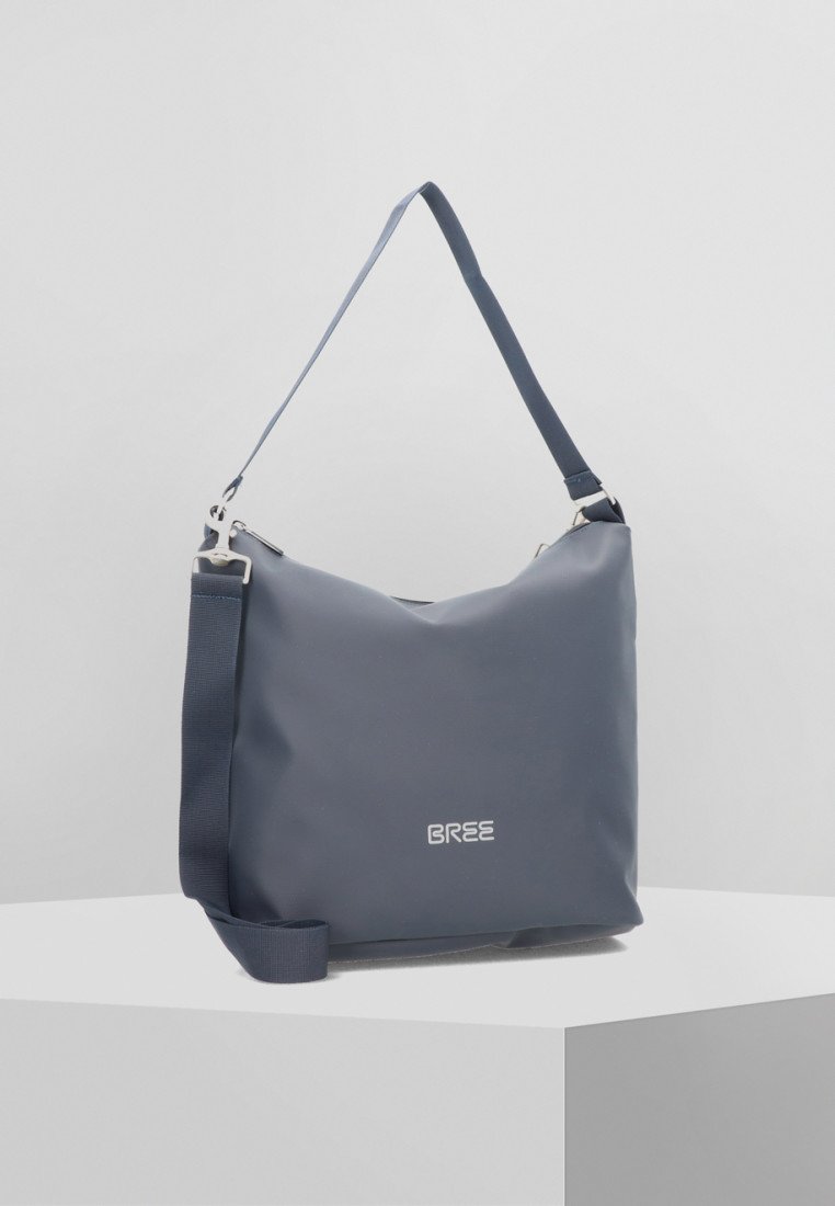 bree schultertasche blau Bree CROSS SHOULDER M Shopping Bag blue/blau Zalando