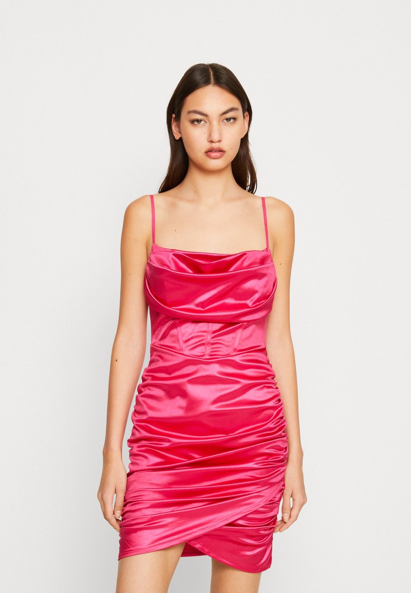 WAL G. MAX CORSET MINI Cocktail dress / Party dress fuchsia/pink