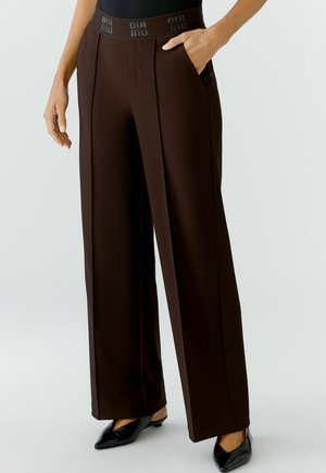 Pantalon classique - ganache