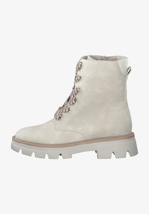s.Oliver Platform ankle boots - cream