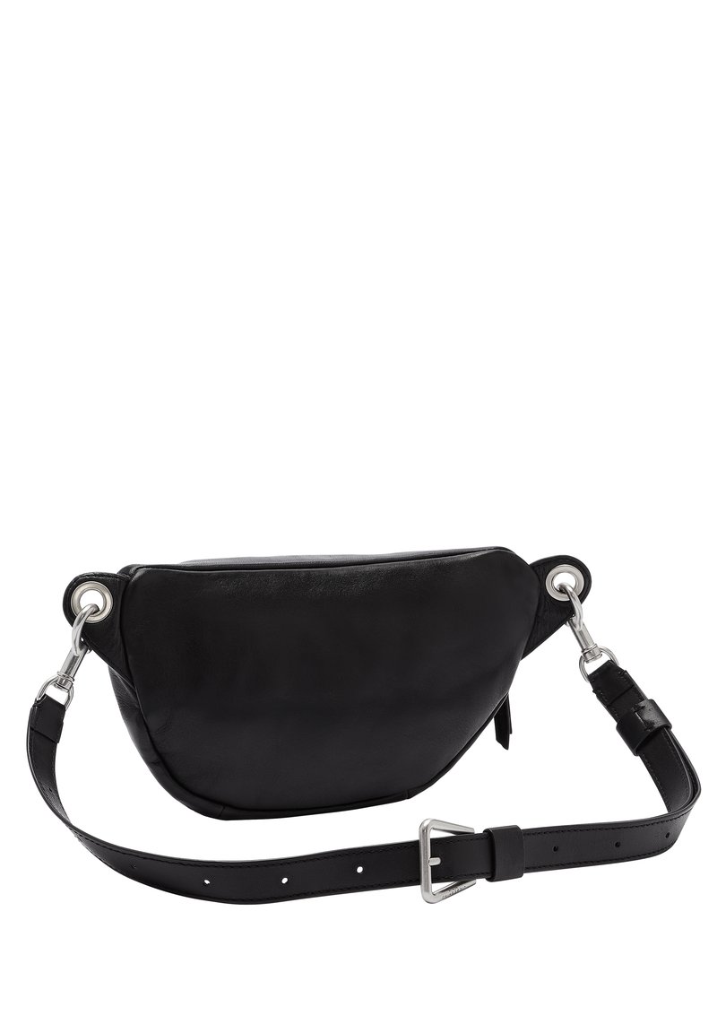 Ceinture Sacoche Tricotée Sicilienne - Laine 100% - Noir - Taille Unique - Boho - Neuf Avec étiquettes