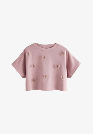 BOXY BOWS - Majica kratkih rukava s printom - lilac purple