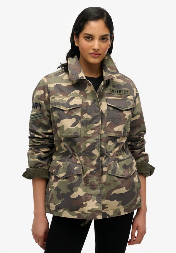 EMBELLISHED - Leichte Jacke - army camo