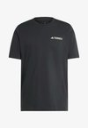 TERREX BACK GRAPHIC TSHIRT - Športové tričko - black