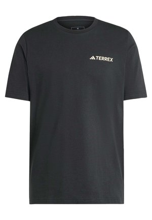 adidas Terrex TERREX BACK GRAPHIC TSHIRT - Športové tričko - black