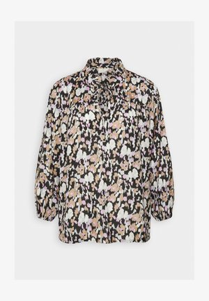 Kaffe OLLI BLOUSE - Blúz - black/blue