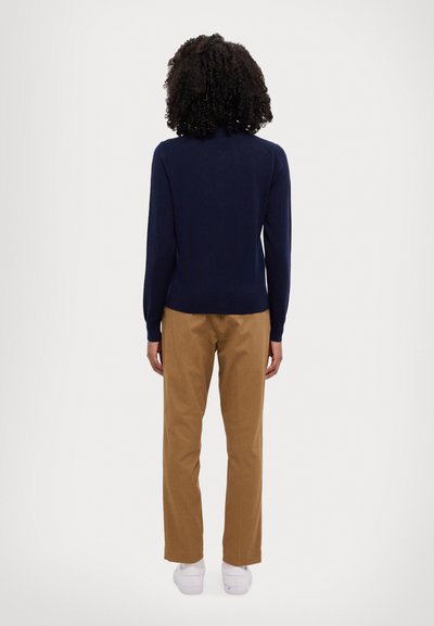 Polo Ralph Lauren LONG SLEEVED CARDIGAN - Kardigán - hunter navy