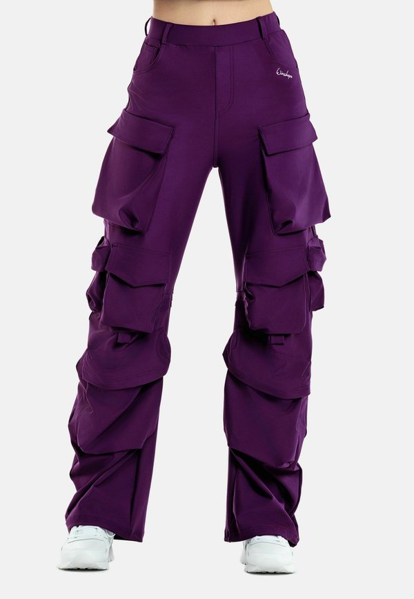 CP101C - Cargohose - dark plum