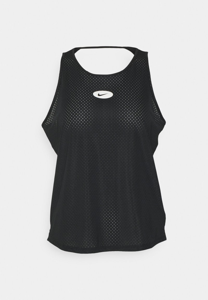 Damen Sportbekleidung | Nike Performance ONE TANK Top black/white/schwarz - DN68291 Damen Sportbekleidung | Nike Performance ONE TANK Top black/white/schwarz - DN68291