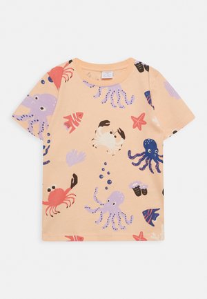 ALL KIDS TEE UNISEX - T-shirt imprimé - light orange