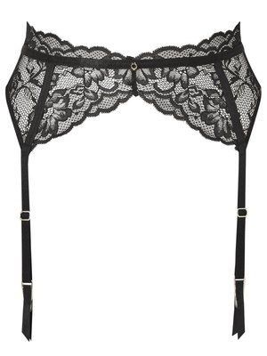 Ann Summers PLANET SUSPENDER BELT - Strumpfhalter - black
