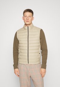 BOSS Colete - light beige