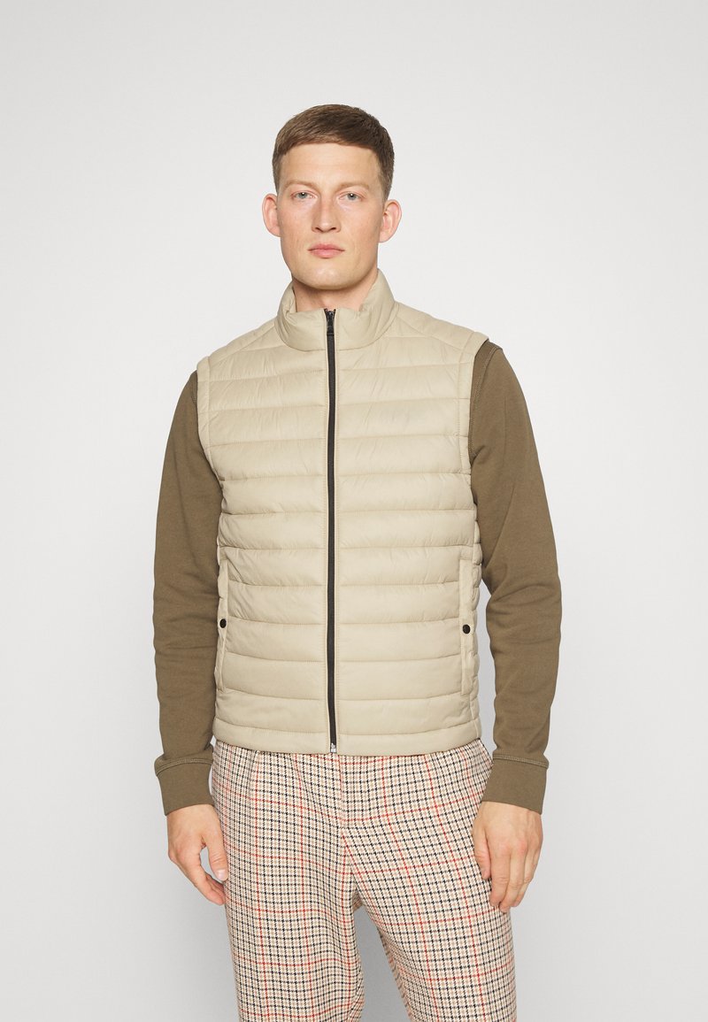 BOSS Colete - light beige