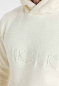 SIKSILK Felpa con cappuccio - off-white