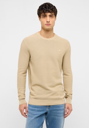 STYLE ELLIOT - Strickpullover - natur