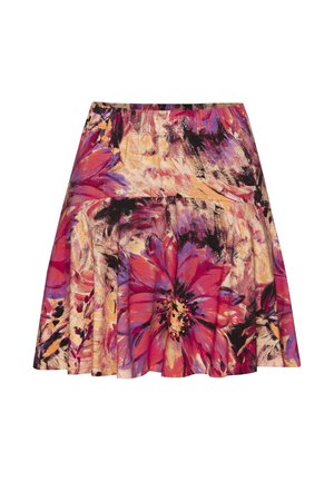 Minirock - pink bedruckt