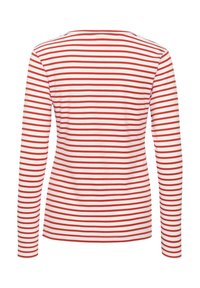 Kaffe LIDDY - Pikkade varrukatega topp - chalk fiery red black heart
