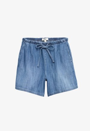 Marks & Spencer, RELAXED DRAWSTRING - Short en jean - medium indigo