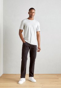 Scotch & Soda CORE LOGO  - Basic T-shirt - grey melange