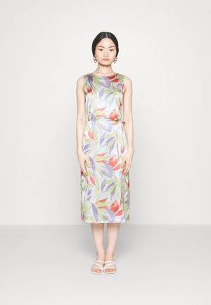VILA Petite VIPAPER MIDI DRESS - Rochie cocktail/Rochie petrecere - offwhite