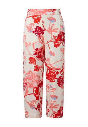 s.Oliver BLACK LABEL REGULAR - Trousers - ecru