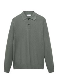 Top s dlhým rukávom - green