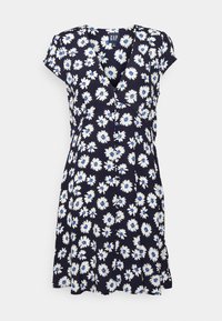 Selecionado, dark blue/white