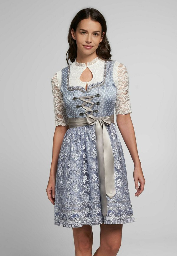 AMAZONA-KURZ - Dirndl - blau